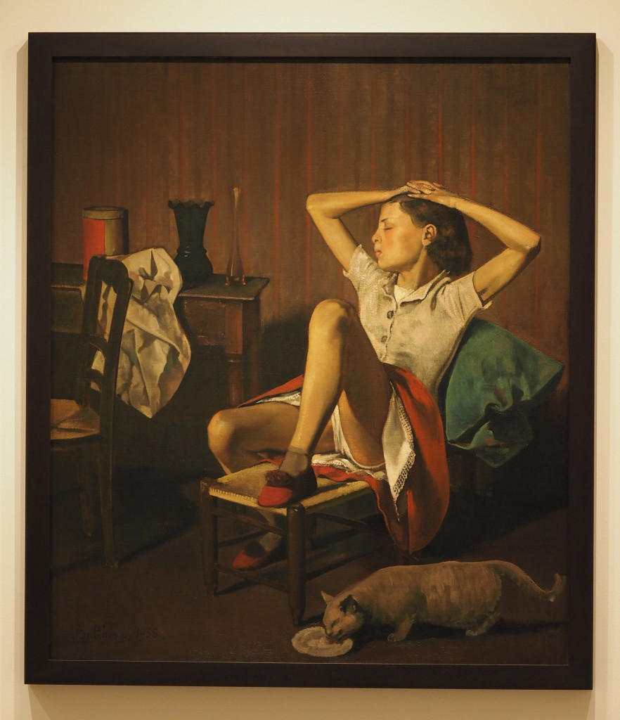 バルテュス、BALTHUS、三人の姉妹、希少な額装用画集より-